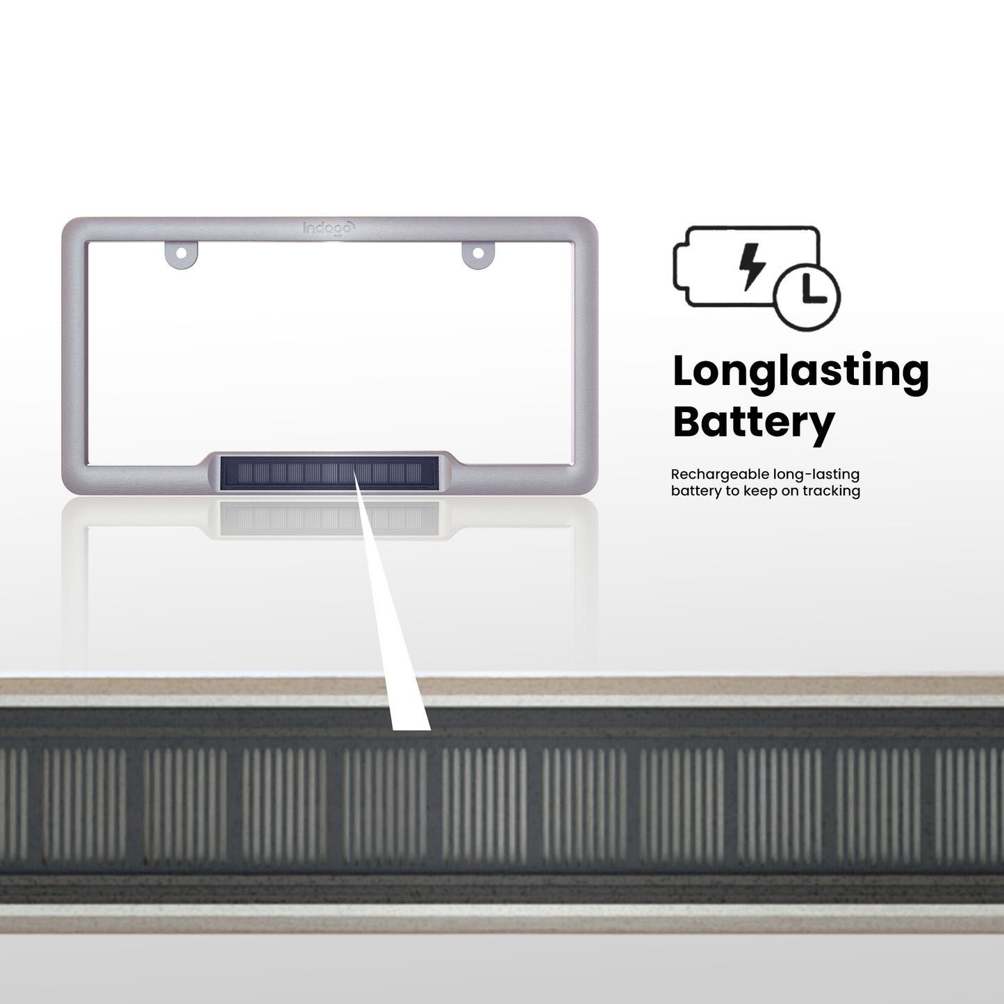 Indago 1.0 Smart License Plate Frame