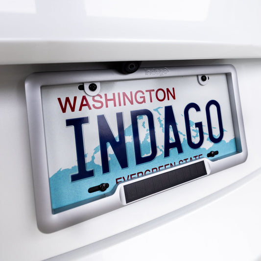 Product Spotlight: Indago Smart License Plate Frame